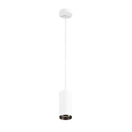 NUMINOS® M, suspension intérieure, 60 deg , blanc/noir, LED, 20W, 2700K, variable