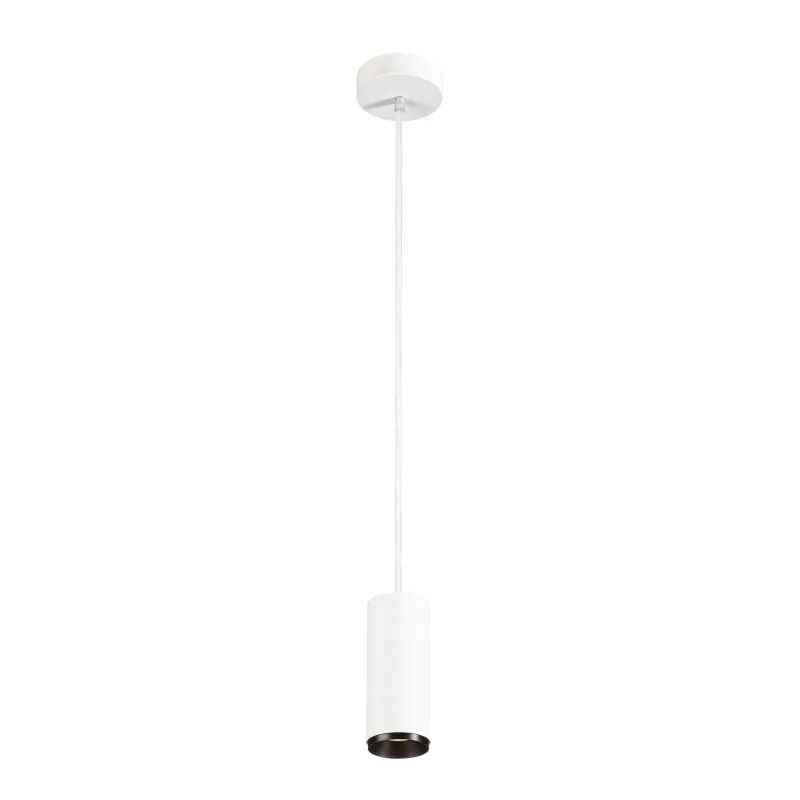 NUMINOS® S, suspension intérieure, 24 deg , blanc/noir, LED, 11W, 3000K, variable