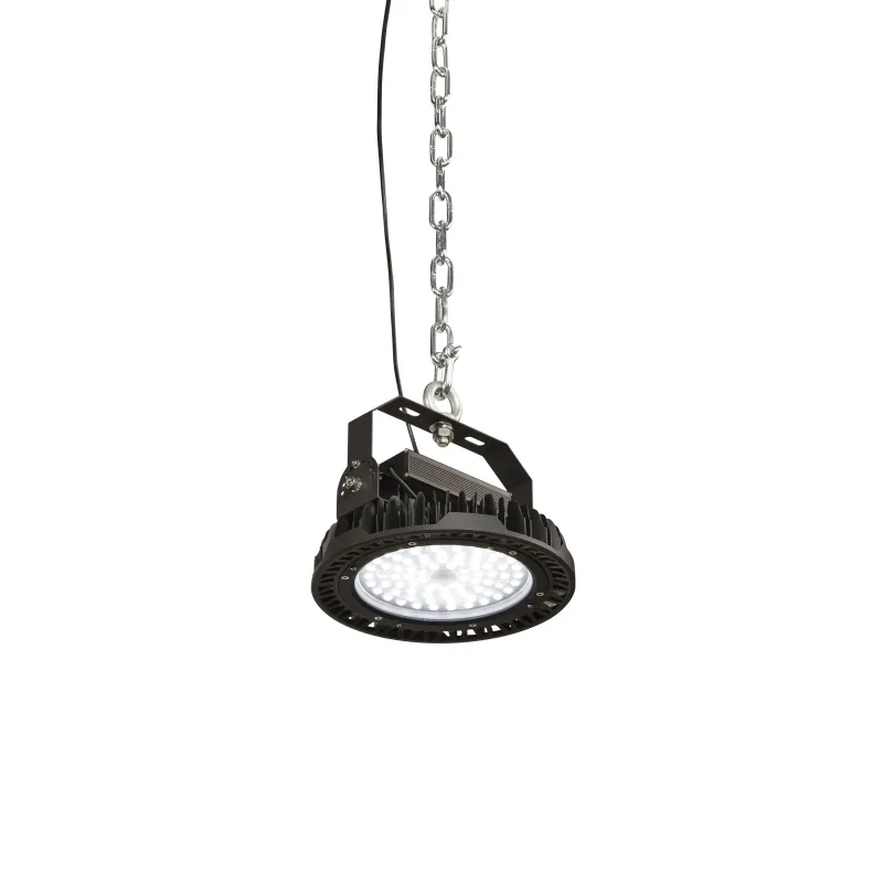 PARA FLAC, suspension intérieure, noir, LED, 104W, 4000K, IP65, variable Dali
