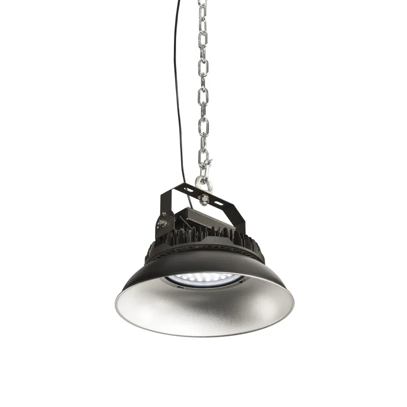 PARA FLAC, suspension intérieure, noir, LED, 104W, 4000K, IP65, variable Dali