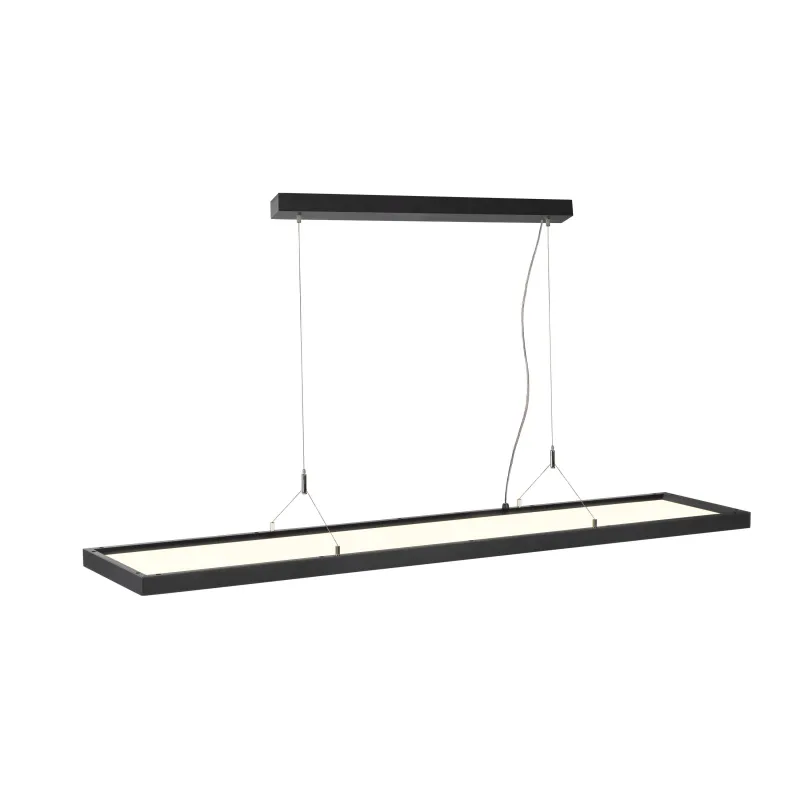 WORKLIGHT, suspension intérieure, noir, LED, 57W, 4000K, UGR19, variable Dali
