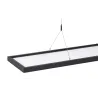 WORKLIGHT, suspension intérieure, noir, LED, 57W, 4000K, UGR19, variable Dali