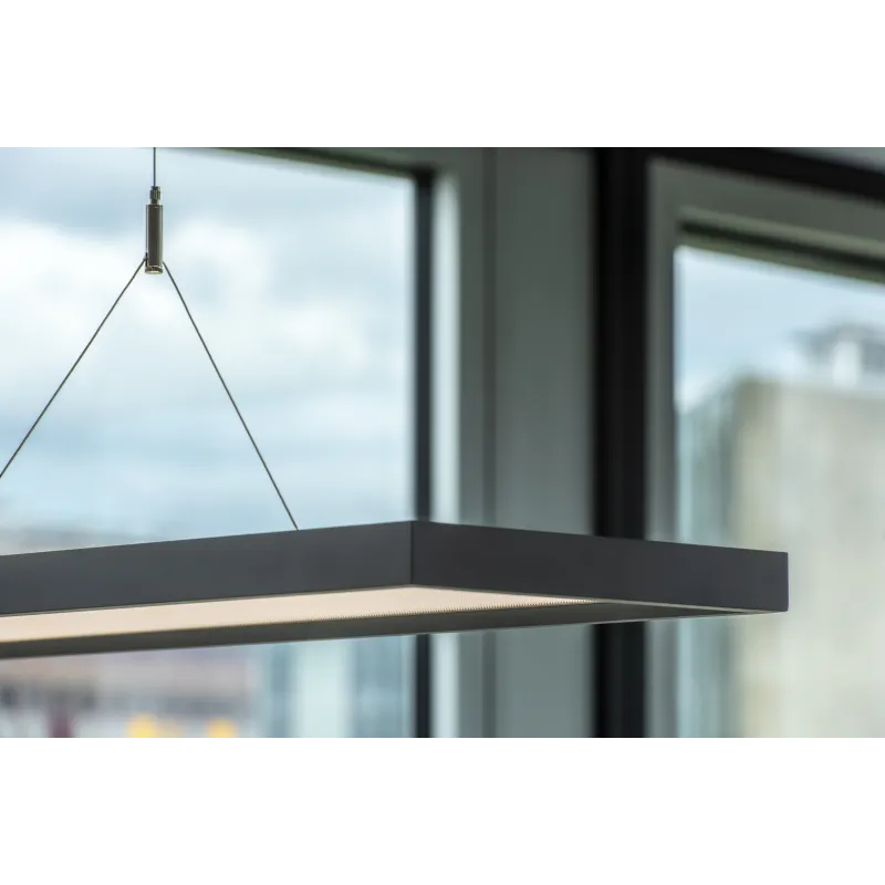 WORKLIGHT, suspension intérieure, noir, LED, 57W, 4000K, UGR19, variable Dali