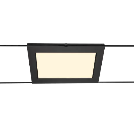 PLYTTA, spot pour câble tendu T.B.T. TENSEO intérieur, noir, LED, 9,8W, 2700K