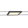 PLYTTA, spot pour câble tendu T.B.T. TENSEO intérieur, noir, LED, 9,8W, 2700K