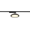 PANEL TRACK, spot pour rail 1 allumage intérieur, rond, noir, LED, 18W, 3000K