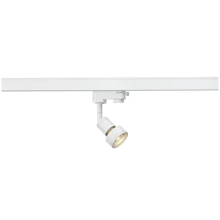 PURI TRACK, spot pour rail 3 allumages intérieur, blanc, GU10/QPAR51, 50W max