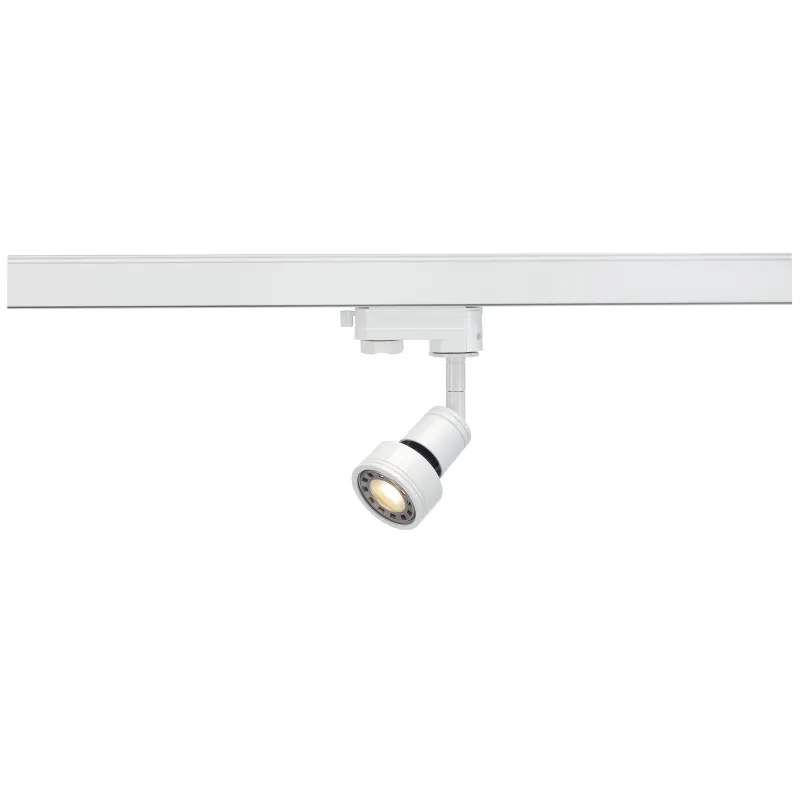 PURI TRACK, spot pour rail 3 allumages intérieur, blanc, GU10/QPAR51, 50W max