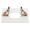 NUMINOS®, bague de réduction carrée, longueur 16 cm, Ø intérieur 7 cm, blanc