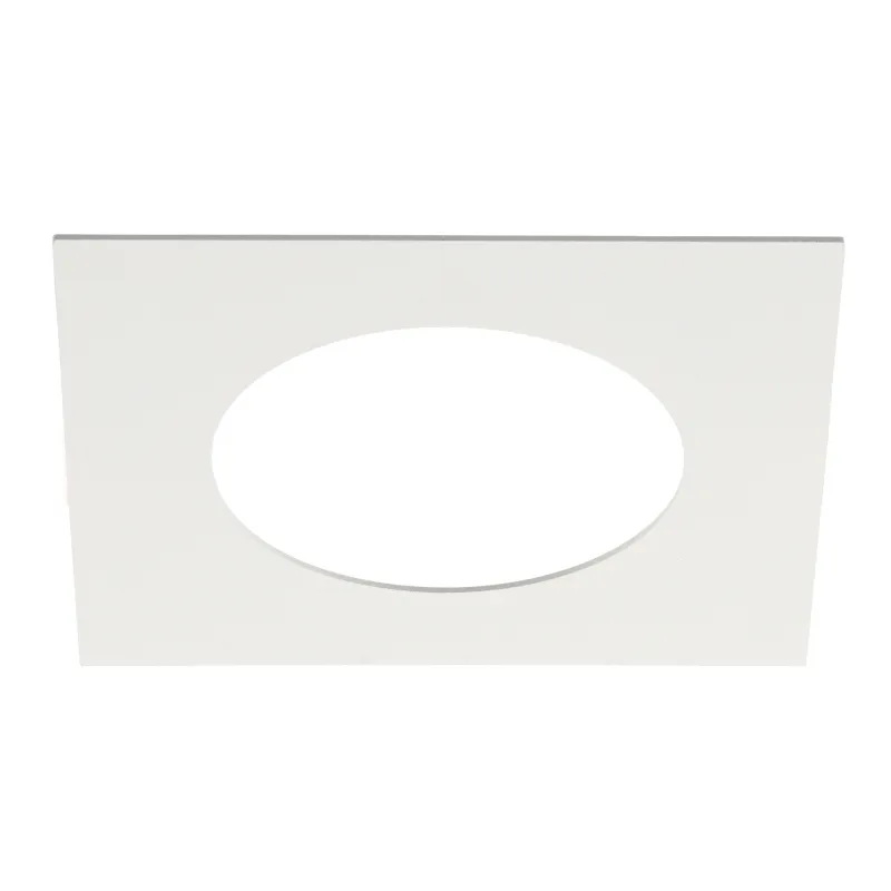 NUMINOS®, bague de réduction carrée, longueur 16 cm, Ø intérieur 9 cm, blanc