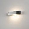 OSSA 300, applique intérieure, alu brossé/blanc, R7s 118mm/QT-DE12, 120W max