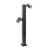 HELIA, borne extérieure, double, anthracite, LED, 16W, 3000K, IP55, variable
