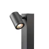 HELIA, borne extérieure, double, anthracite, LED, 16W, 3000K, IP55, variable