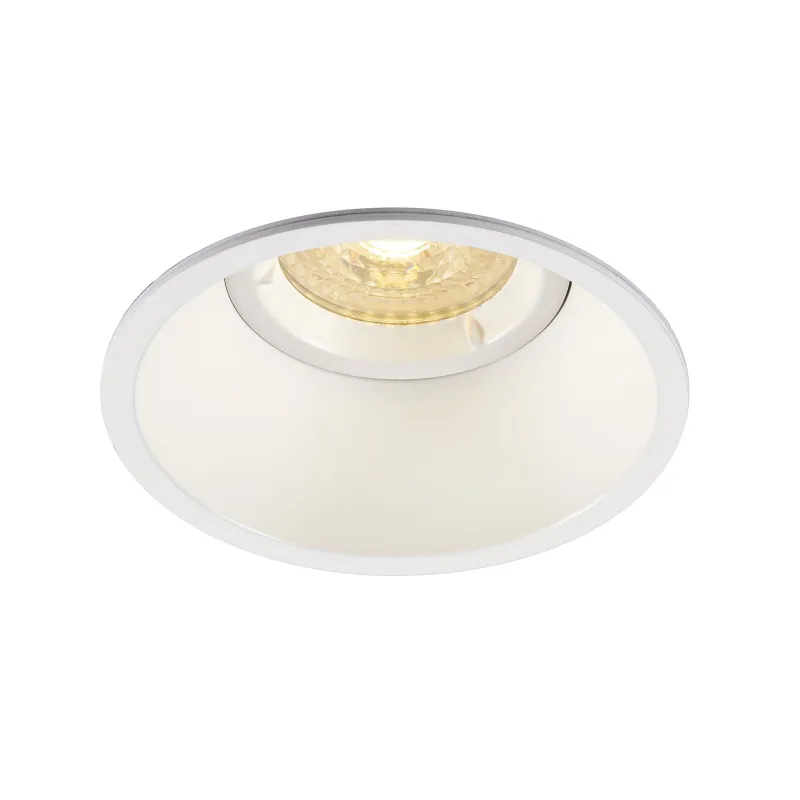 HORN-O, encastré de plafond intérieur, blanc mat, GU10/QPAR51, 50W max, IP21