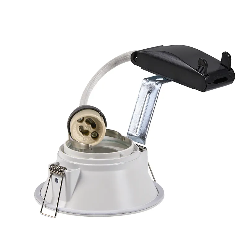 HORN-O, encastré de plafond intérieur, blanc mat, GU10/QPAR51, 50W max, IP21