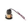 HORN MINI, encastré de plafond ou mural intérieur, noir/or, LED, 1,2W, 3000K