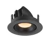NUMINOS® GIMBLE XS, encastré de plafond intérieur, 20 deg , noir, LED, 7W, 2700K