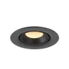 NUMINOS® GIMBLE XS, encastré de plafond intérieur, 20 deg , noir, LED, 7W, 3000K