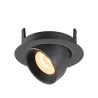 NUMINOS® GIMBLE XS, encastré de plafond intérieur, 20 deg , noir, LED, 7W, 3000K