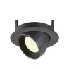 NUMINOS® GIMBLE XS, encastré de plafond intérieur, 40 deg , noir, LED, 7W, 4000K