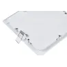 SENSER 18, encastré de plafond intérieur, carré, blanc mat, LED, 9,7W, 3000K