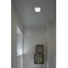 SENSER 18, encastré de plafond intérieur, carré, blanc mat, LED, 9,7W, 3000K