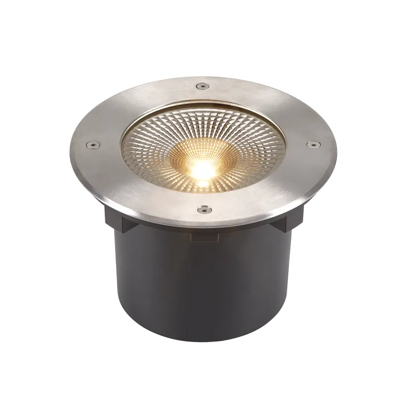 ROCCI 200, encastré de sol extérieur, rond, inox, LED, 16W, 3000K, IP65/IP67