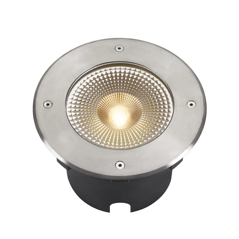 ROCCI 200, encastré de sol extérieur, rond, inox, LED, 16W, 3000K, IP65/IP67