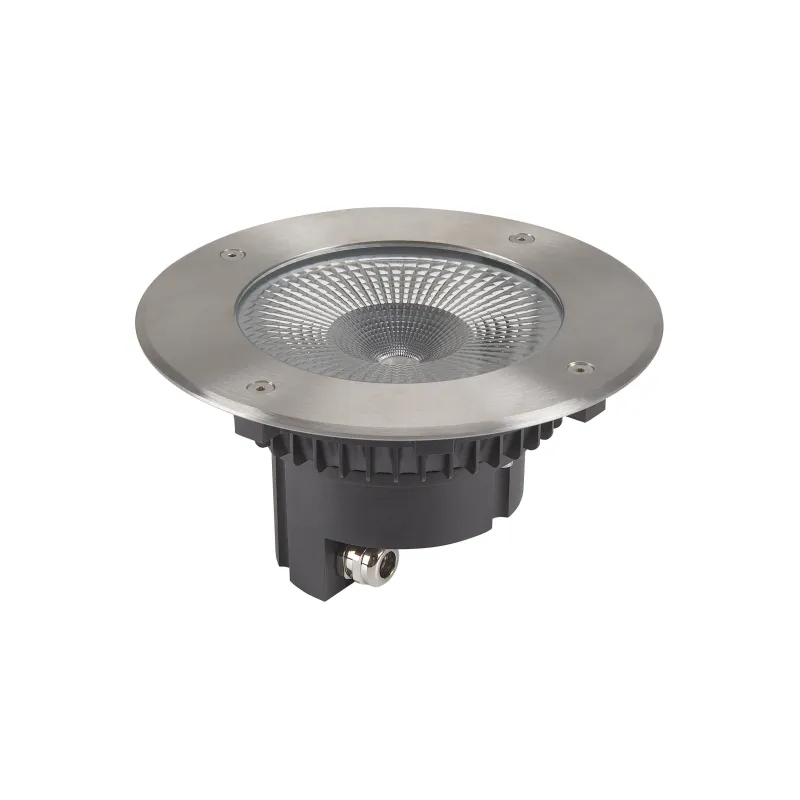 ROCCI 200, encastré de sol extérieur, rond, inox, LED, 16W, 3000K, IP65/IP67