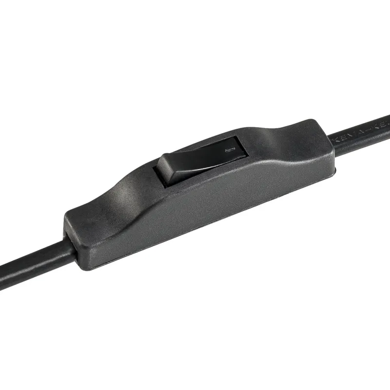 FENDA, lampe à poser intérieure, trépied, noir, E27, 40W max, sans abat-jour