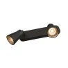 AVO, applique et plafonnier intérieur, double, noir, GU10/QPAR51, 2x 50W max