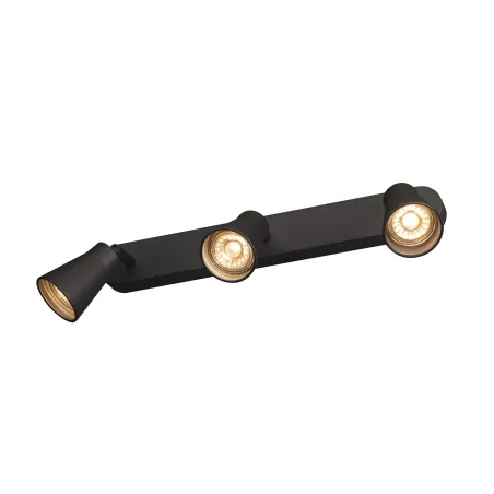 AVO, applique et plafonnier intérieur, triple, noir, GU10/QPAR51, 3x 50W max