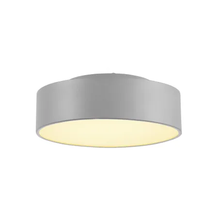 MEDO 30, plafonnier intérieur, rond, gris, LED, 15,3W, 3000K, variable 1-10V