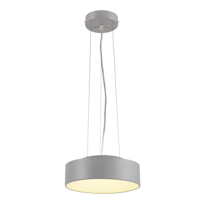 MEDO 30, plafonnier intérieur, rond, gris, LED, 15,3W, 3000K, variable 1-10V
