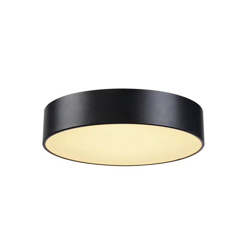 MEDO 40, plafonnier intérieur, rond, noir, LED, 30,1W, 3000K, variable 1-10V