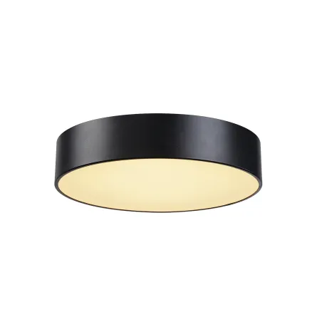 MEDO 40, plafonnier intérieur, rond, noir, LED, 30,1W, 3000K, variable 1-10V