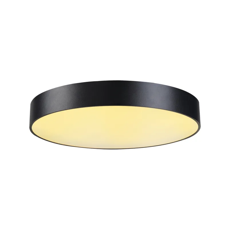 MEDO 60, plafonnier intérieur, rond, noir, LED, 38,3W, 3000K, variable 1-10V
