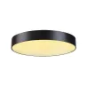 MEDO 60, plafonnier intérieur, rond, noir, LED, 38,3W, 3000K, variable 1-10V