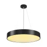 MEDO 60, plafonnier intérieur, rond, noir, LED, 38,3W, 3000K, variable 1-10V