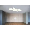 MEDO 90, plafonnier intérieur, rond, blanc, LED, 119W, 3000K, variable 1-10V