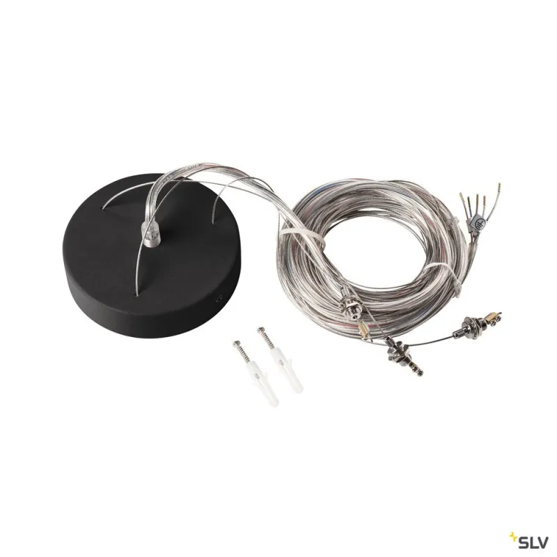 Kit de suspension 5m, noir