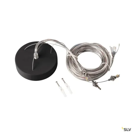 Kit de suspension 5m, noir