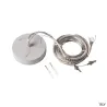Kit de suspension 5m, gris