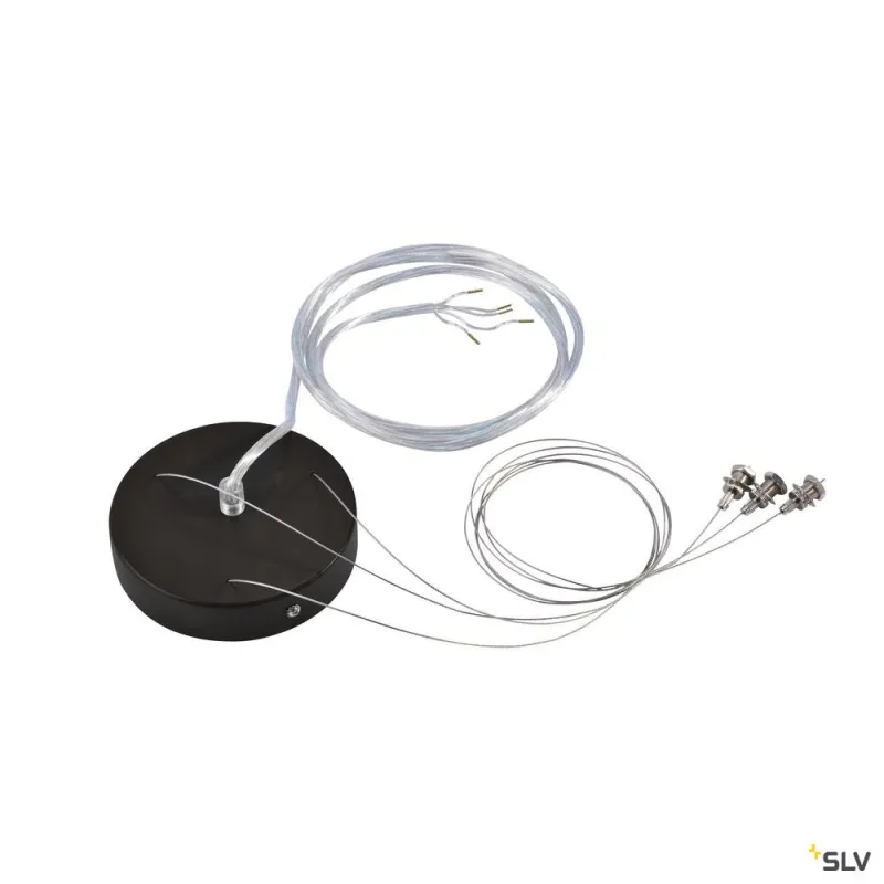 Kit de suspension 1,5m, noir