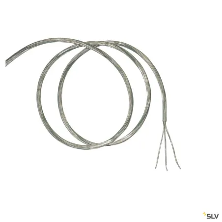 Câble, intérieur, 10 m, argent
