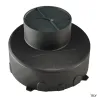 Pot d'encastrement, extérieur, noir