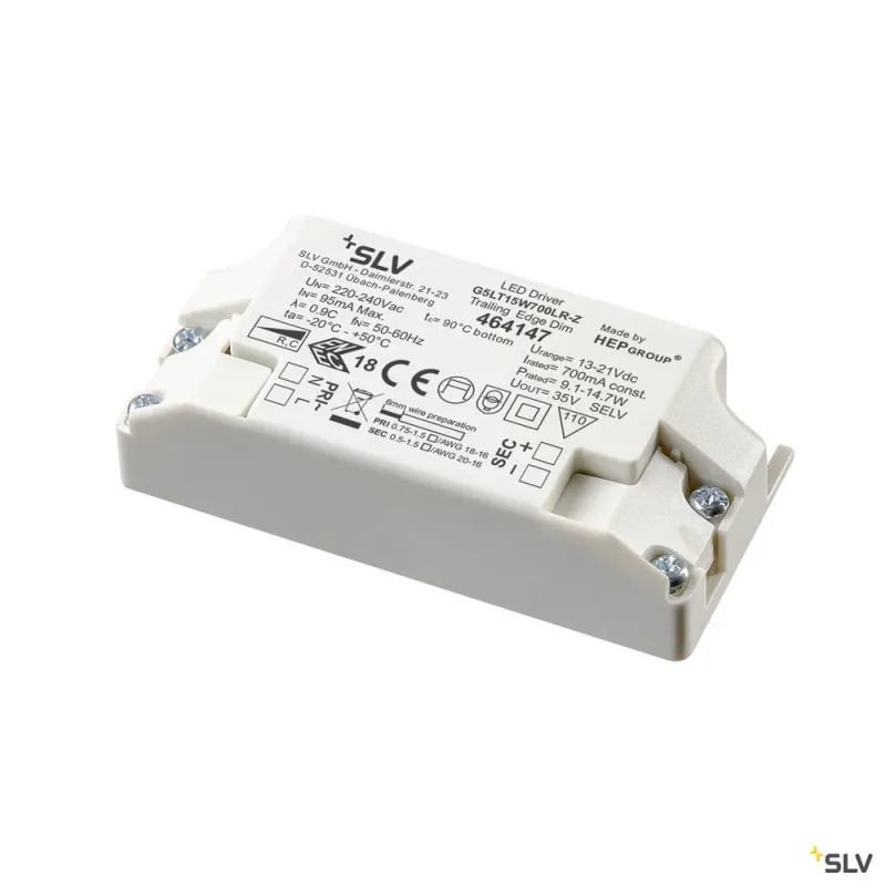 Alimentation LED 14,7W 700mA dimmable