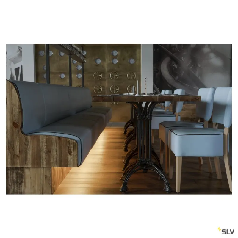 GRAZIA 10, profil à encastrer, 2 m, noir
