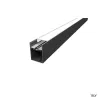 GRAZIA 60, profil en saillie, 1,5 m, noir