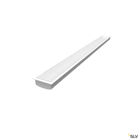 GRAZIA 60, profil à encastrer, 3 m, blanc